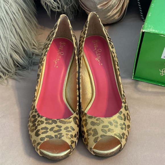 NWT Lilly Pulitzer Resort Chic Wedge - Picture 2 of 6